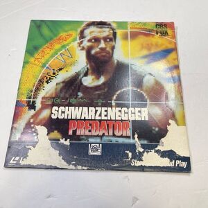Predator Laserdisc Arnold Schwarzenegger CBS/FOX Video Stereo Extended Play